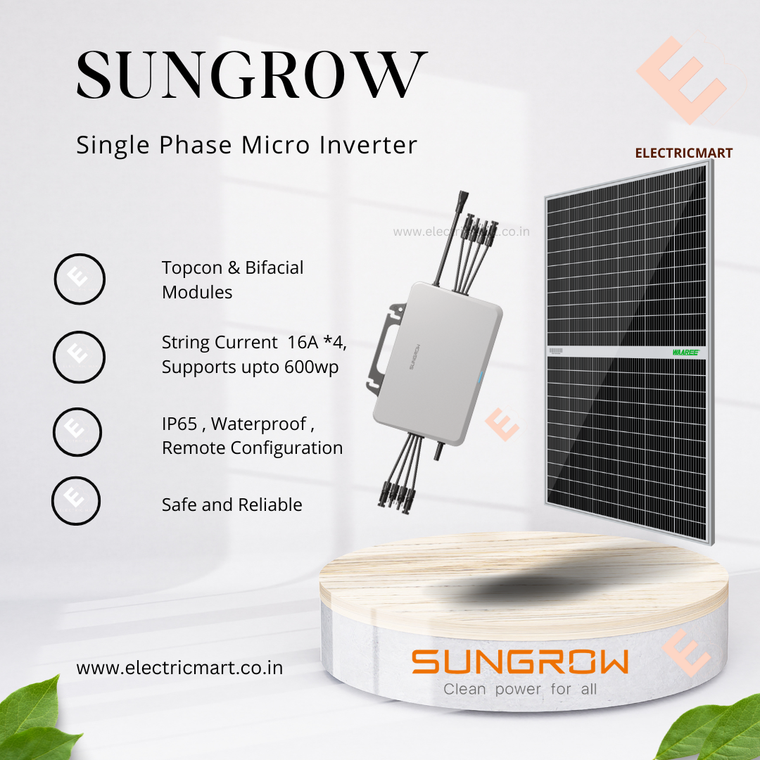2 KW ONGRID - SUNGROW MICROINVERTER