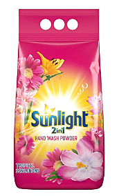 Sunlight 2 in 1 Hand washing Powder Tropical Sensations 3.5kg