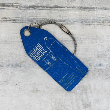 Aviationtag Aero Spacelines Super Guppy Turbines - F-BTGV - Blue