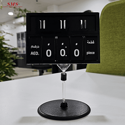 F&V PRICE LABEL HOLDER WITH CLIP, A6, 10.5X14.8 CM