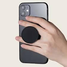 Support Adhesif Pour telephone Portable Magnetique Noir
