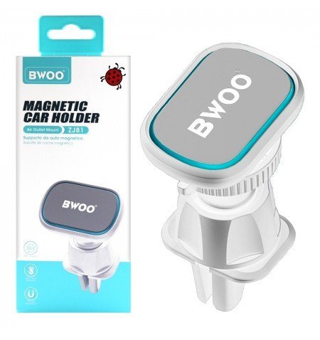 Support Auto Universel BO-ZJ81 Magnetique Bwoo Silver