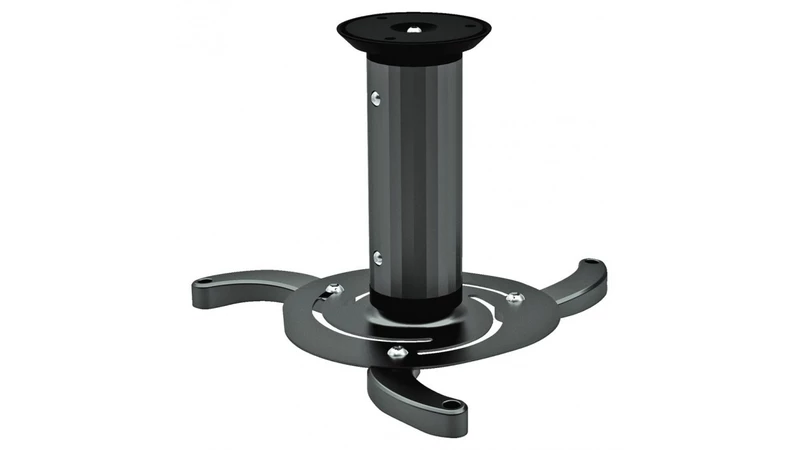 Support projecteur universel a plafond 10Kg Noir - Pratico