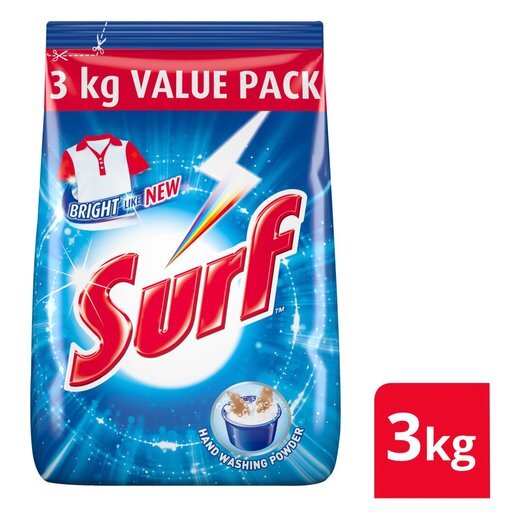 Surf Stain Removal Hand Washing Powder Detergent 3kg