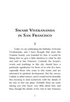 Swami Vivekananda In San Francisco