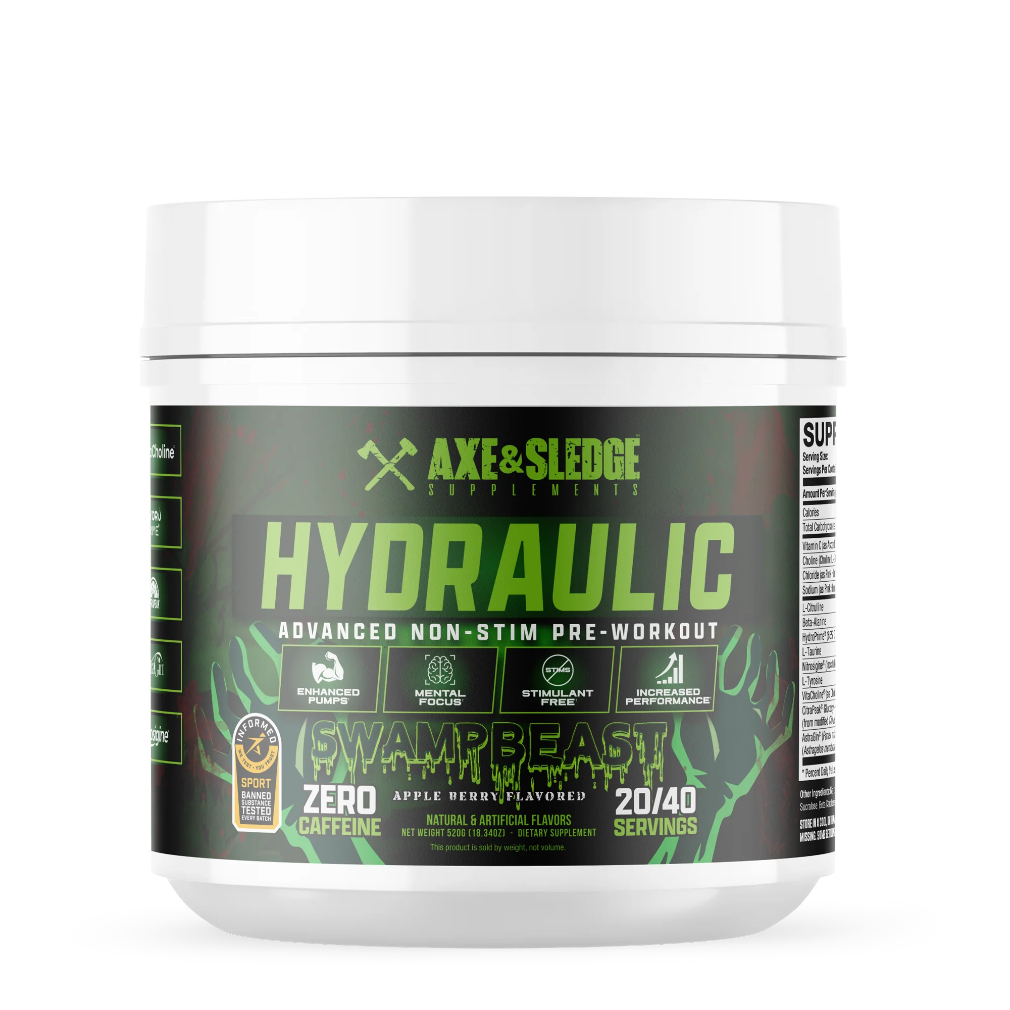 Axe & Sledge | Hydraulic 2 | Swamp Beast