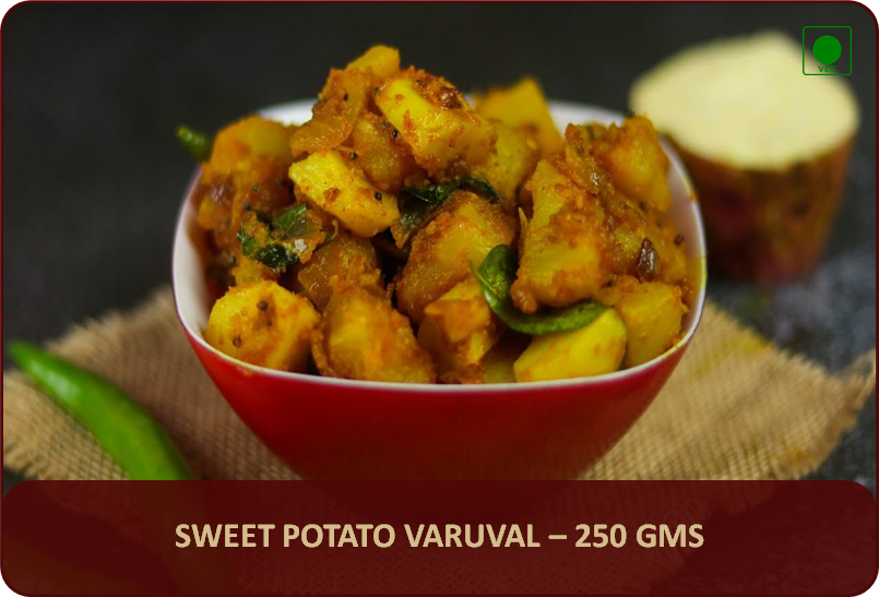 Sweet Potato Varuval - 250 Gms