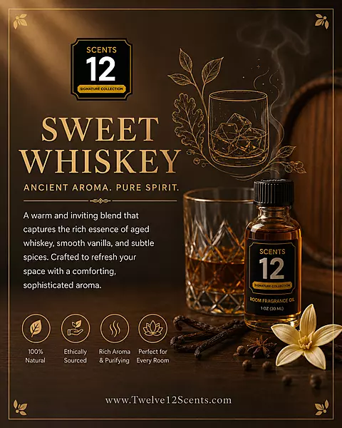Sweet Whiskey Air Freshener