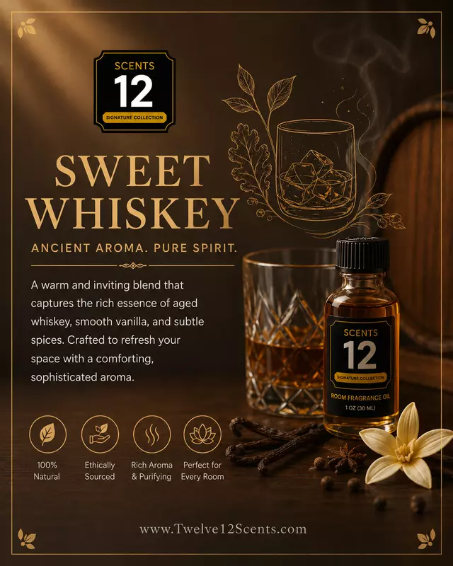 Sweet Whiskey Air Freshener
