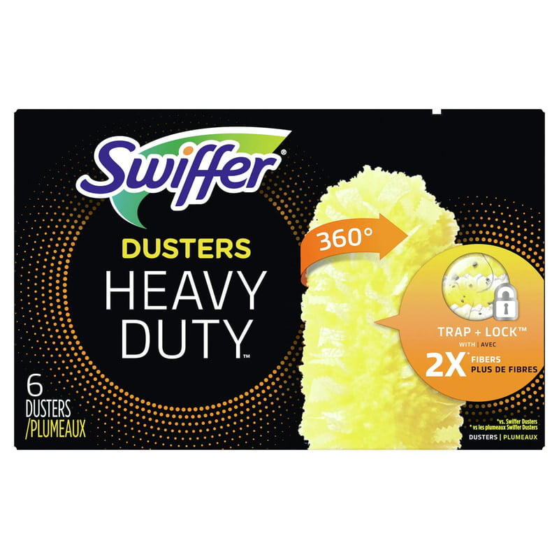 Swiffer Duster Multi-Surface Heavy Duty Refills, 6 Count