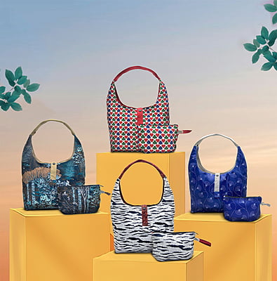 Túi Đeo Vai Họa Vải Vụn, Dạo phố, Đi Chơi, Làm Quà Tặng Túi Đeo Vai Họa Vải Vụn, Dạo phố, Đi Chơi, Làm Quà Tặng