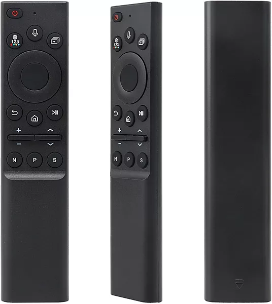 Télécommande vocale pour SamsungTV, RMCSPB1EP1 compatible avec tous les téléviseurs Samsung à cadre incurvé QLED LCD 8K 4K avec fonction vocale