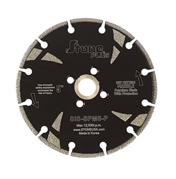 Stone Plus Electroplated Blade w/ Side Protection - 5" Marble (Reg $53.00) Stone Plus Electroplated Blade w/ Side Protection - 5" Marble (Reg $53.00)