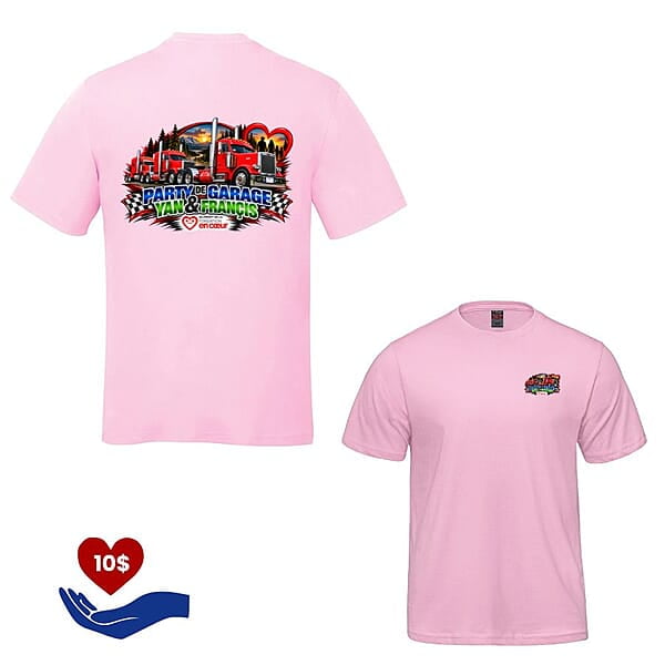 T-Shirt Rose Party de Garage