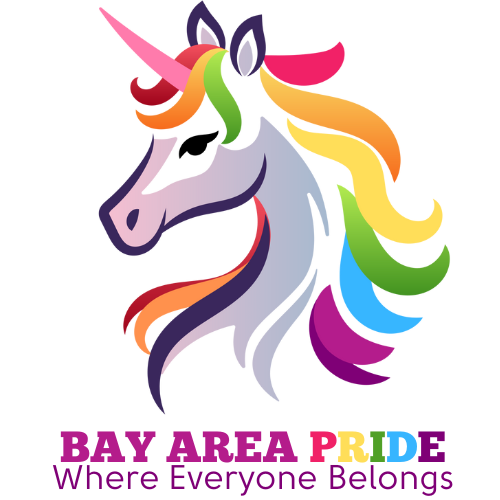 BAY AREA PRIDE UNICORN T-SHIRT ADULT PURPLE