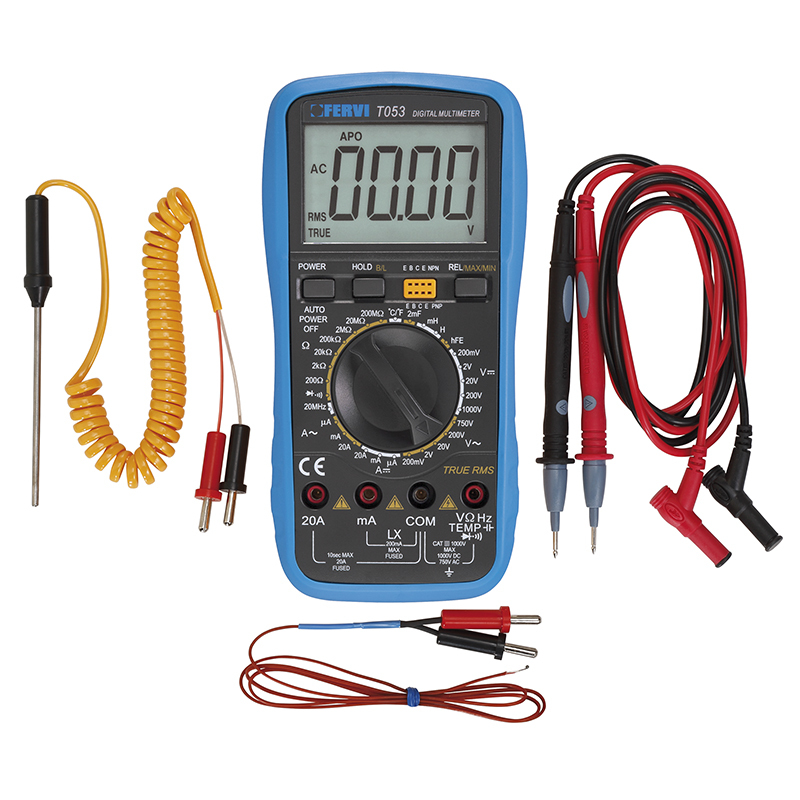 Electr. Digital Multimeter • IP44