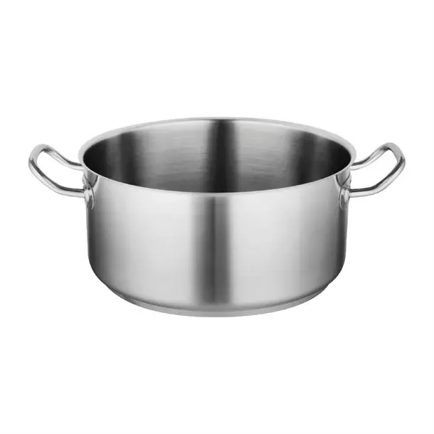 Vogue Stainless Steel Casserole Pan 360mm