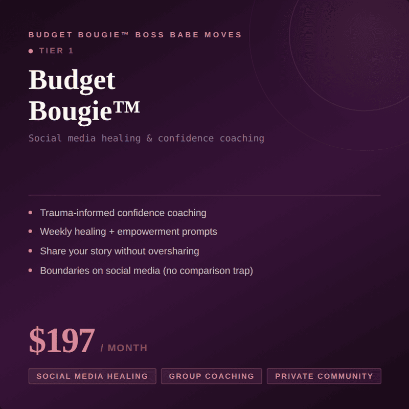Coaching — Tier 1 Budget Bougie