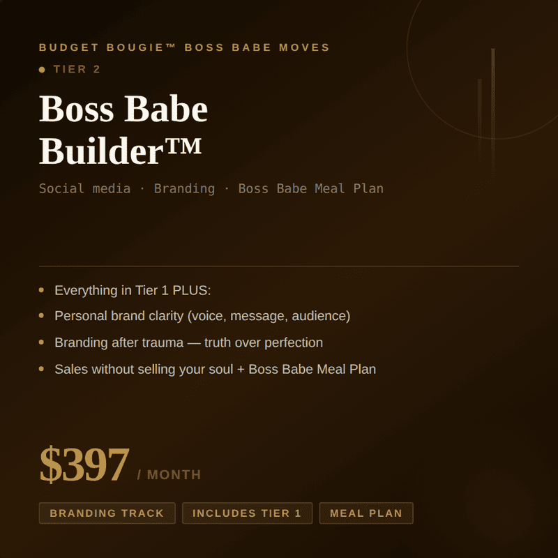 Coaching — Tier 2 Boss Babe Builder