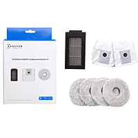Ecovacs Deebot T30C Buddy Kit -  1 Filters, 2 Antibacterial Dust Bags, 4 Washable Mopping Pads