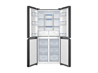 TCL 4 DOOR INVERTER GREY REFRIDGERATOR SXS 16.6 CU FT W/O WATER DISPENSER & ICE MAKER