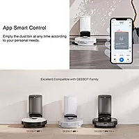 Ecovacs Auto-Empty Station for Deebot N10, N8 & T8 Family (2 Dust Bags Inc)