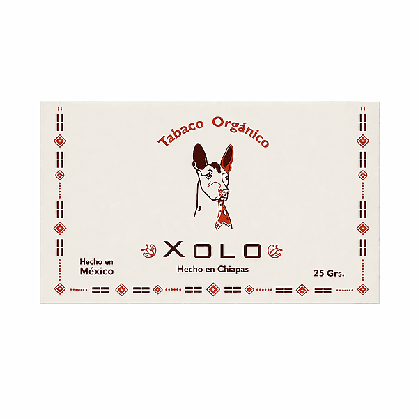 TABACO XOLO HERBALL ORGANICO 25GR
