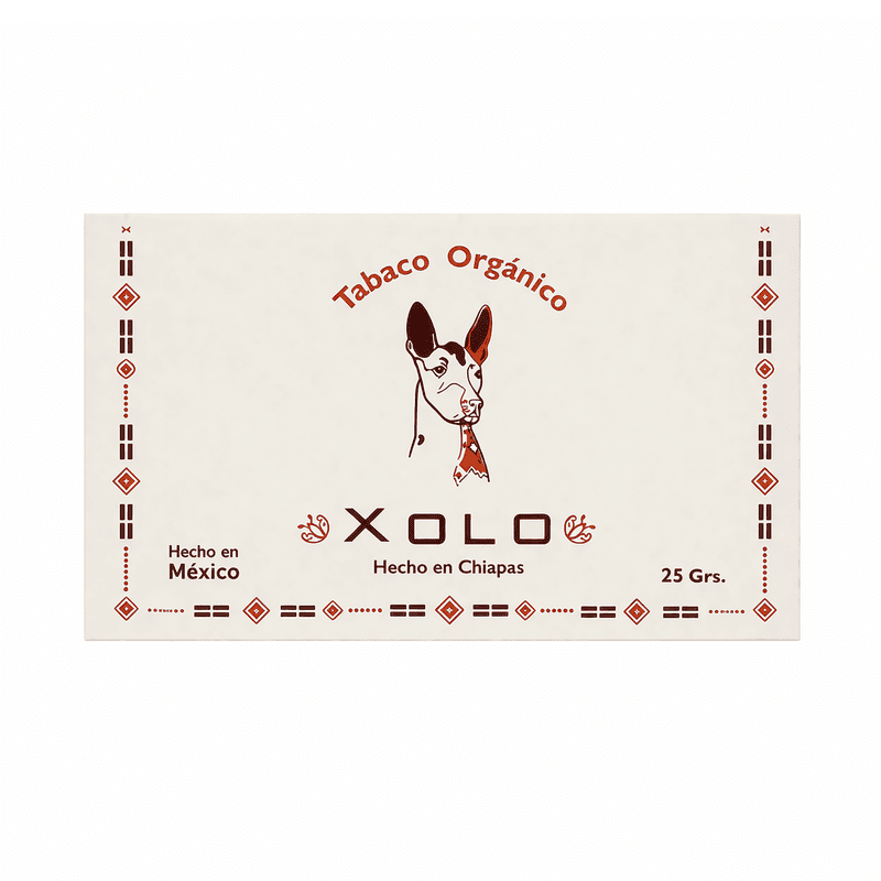 TABACO XOLO HERBALL ORGANICO 25GR