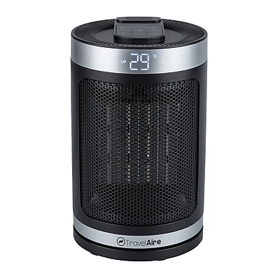 Calefactor Cerámico de TravelAire, 2 Niveles de Potencia, 700/1400 W, Superficie a Cubrir 18 Mts2 - TAE519