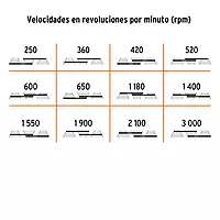 Taladro de piso 13", 3/4 HP (560 W), broquero 5/8", Truper TAPI-13 / 16178