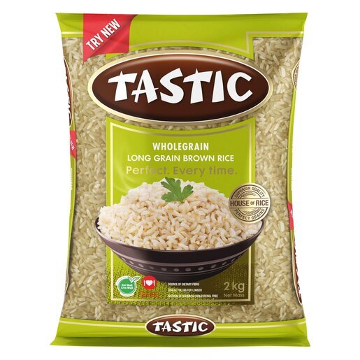 TASTIC RICE BROWN L/GRAIN 1X2KG