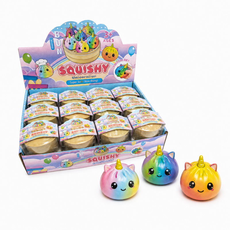 Mini Unicorn Squishy Bun