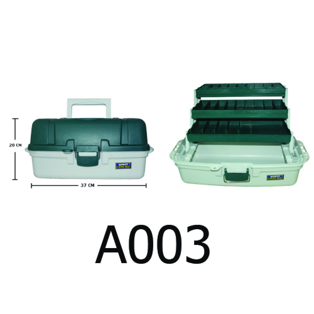 WEEBASS ถุง/กระเป๋า/กล่อง - กล่องใส่อุปกรณ์ตกปลา 3 ชั้น (A003)