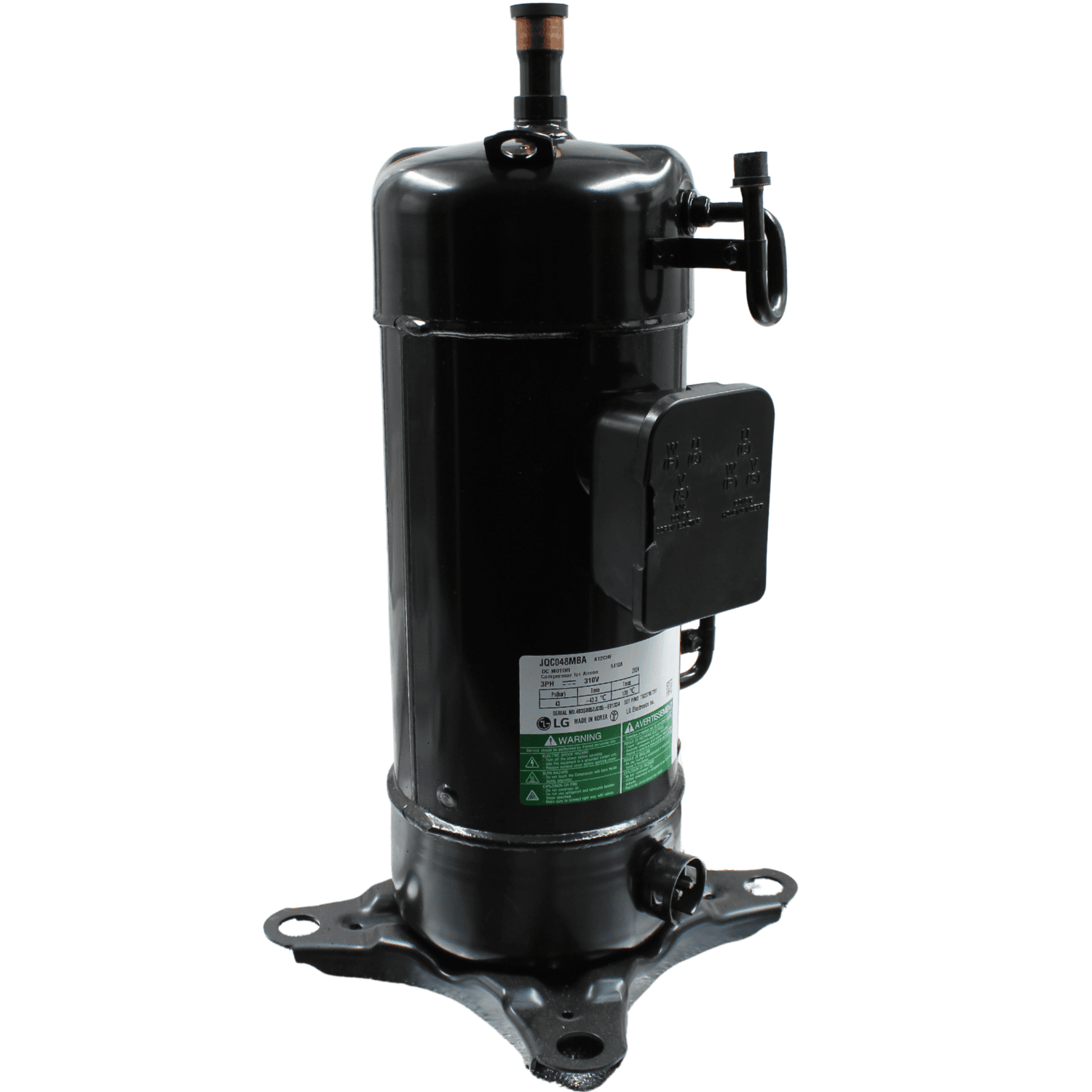 Compresor LG R410 220V para equipo ARUV144BTE5 - TBZ37416201 Compresor LG R410 220V para equipo ARUV144BTE5 - TBZ37416201