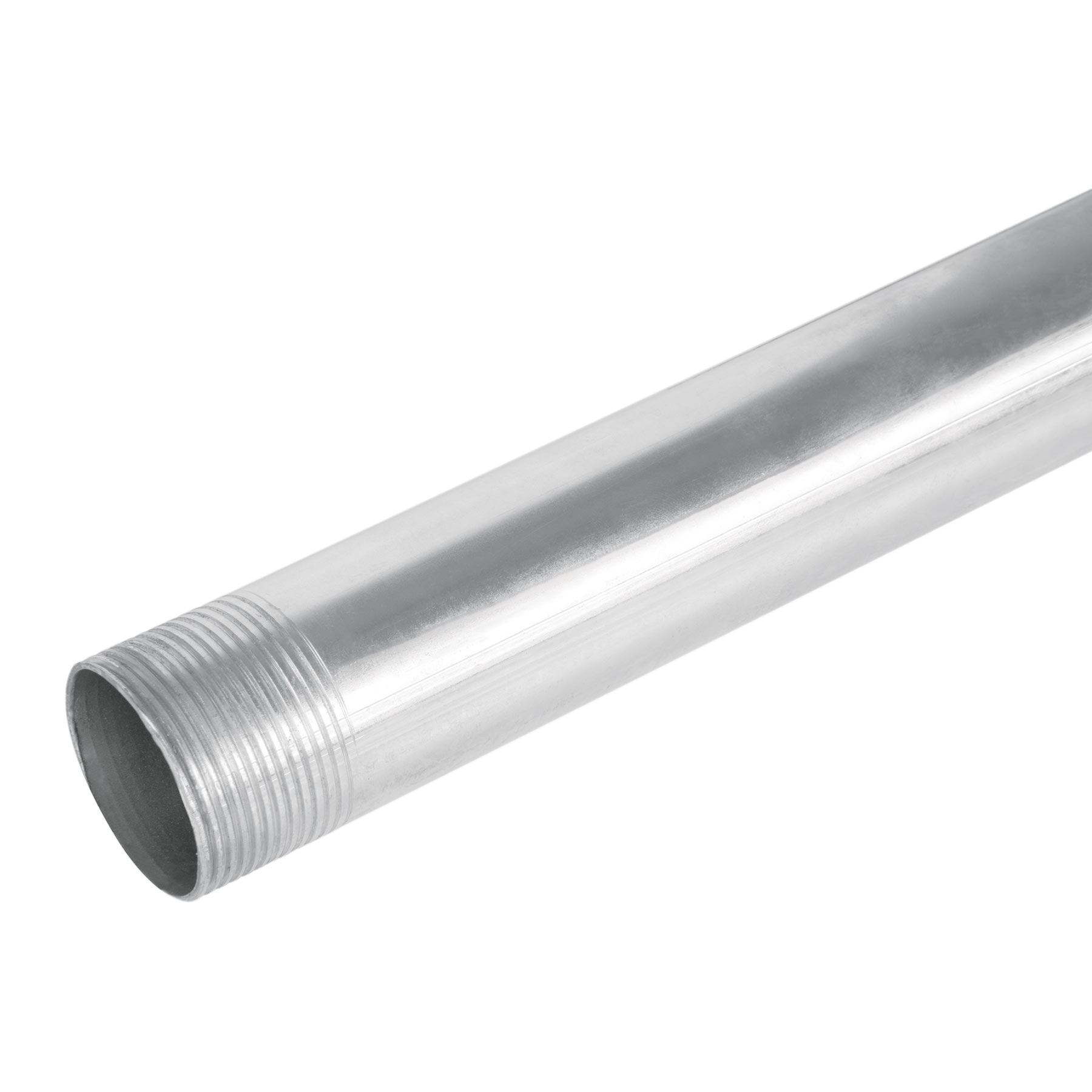 Instalacion de tuberia conduit 3/4" galvanizado 1 metro, pared delgada