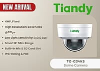 TC-C34KS (4MP-Fixed-Mic-Dome)