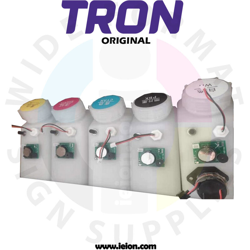 Tron DTF Ink tank (CMYK+W)including stirring and tubes