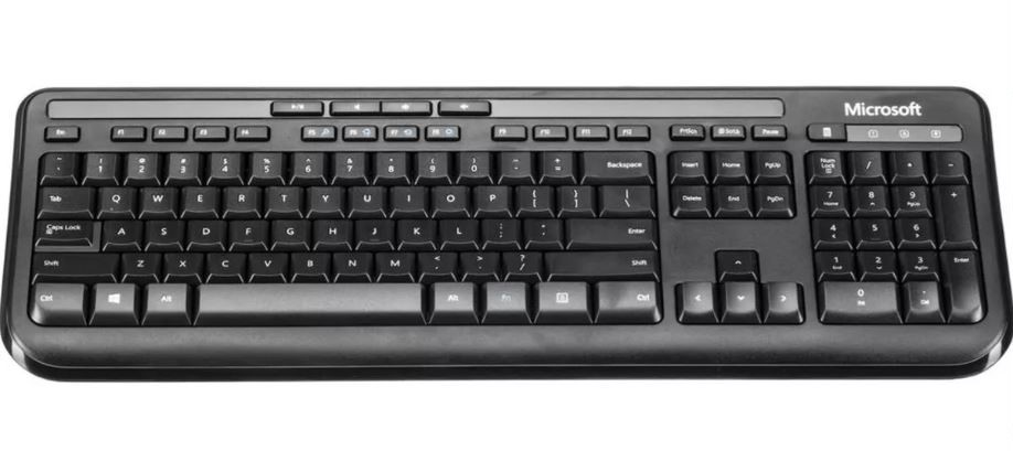 TECLADO MICROSOFT WIRED KEYBOARD 600 USB