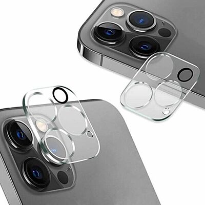 TEMPERED GLASS AVEC PROTECTEUR D'OBJECTIF DE CAMERA IPHONE 13