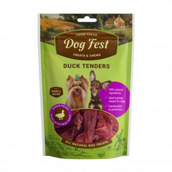 Dog Fest Duck tenders for mini-dogs - 55g (1.94oz) TREAT Dog Fest Duck tenders for mini-dogs - 55g (1.94oz) TREAT