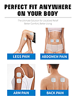 ProTENS 2"x2" Electrodes - Cloth Back - White - 4/ bag - 10 pk (40 electrodes)