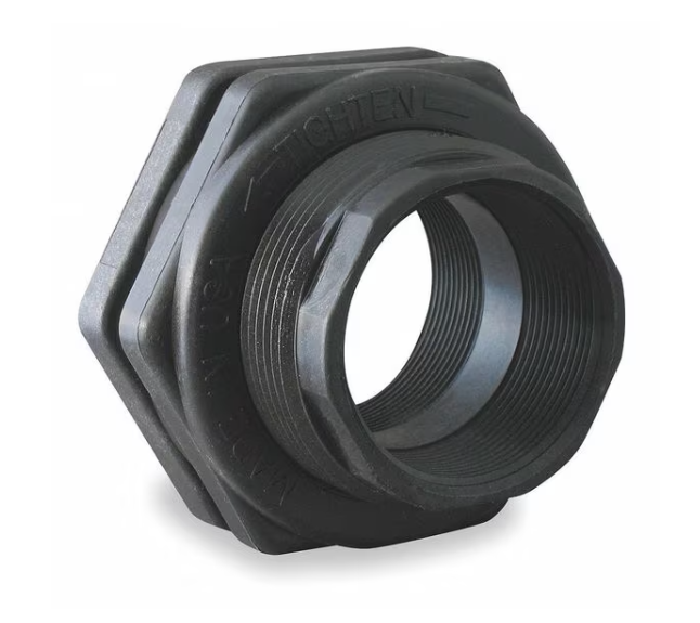 Bulkhead Fitting 1" Slip