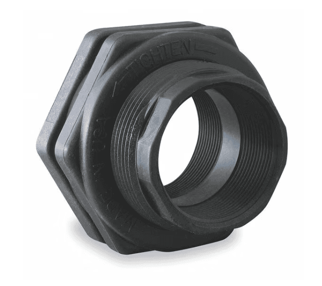 Bulkhead Fitting 1" Slip