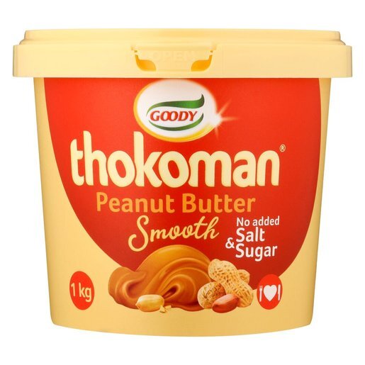 THOKOMAN PEANUT BUTTER SMOOTH 480G