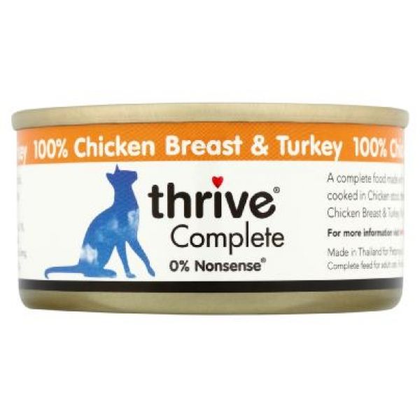 Thrive Complete Cat Chicken & Turkey Wet Food Thrive Complete Cat Chicken & Turkey Wet Food