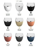 Vas WC SUSPENDAT ARTCERAM, THE ONE, THV001 01;00 52x35, CU CAPAC THA001 82 INCLUS
