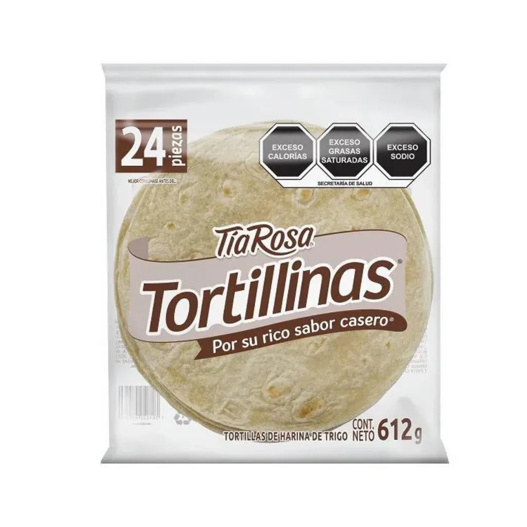 TIA ROSA TORTILLAS DE HARINA 24 PZ FS