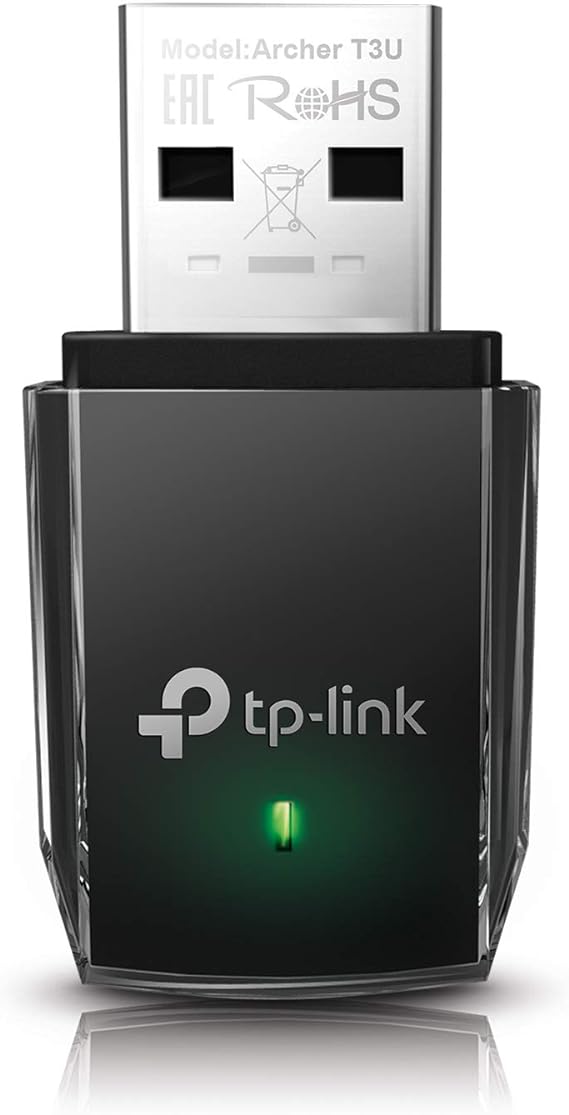 TP-Link AC1300 Mini Wireless MU-MIMO USB Adapter - TL-ARCHER T3U TP-Link AC1300 Mini Wireless MU-MIMO USB Adapter - TL-ARCHER T3U