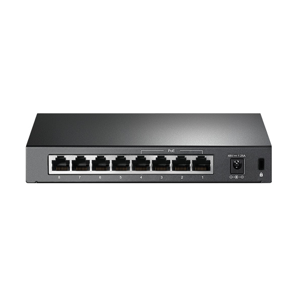TP-Link 8-Port 10/100Mbps Desktop Switch with 4-Port PoE+ - TL-SF1008P