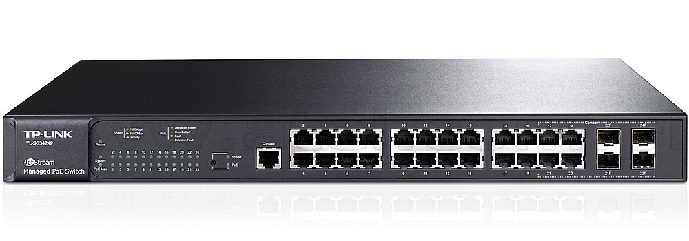 TP-Link Jetstream T2600G-28MPS (TL-SG3424P)